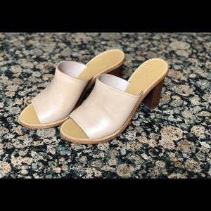 J. crew genuine leather clogs